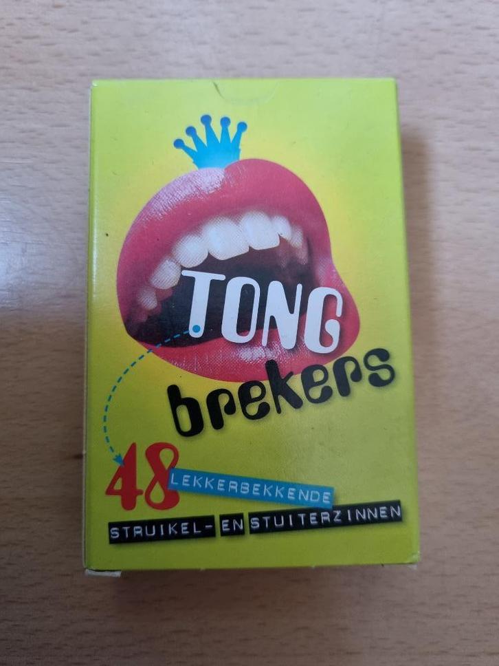 Tong brekers, Hobby en Vrije tijd, Gezelschapsspellen | Kaartspellen, Zo goed als nieuw, Een of twee spelers, Drie of vier spelers