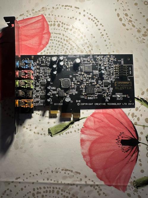 Sound Blaster Audigy FX PCIe Geluidskaart – 5.1, Computers en Software, Geluidskaarten, Gebruikt, Intern, Ophalen of Verzenden