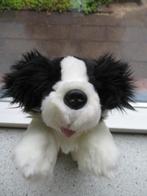 Zwart wit hondje knuffel hond merk Cuddle Puppies Keel Toys, Ophalen of Verzenden, Zo goed als nieuw, Hond