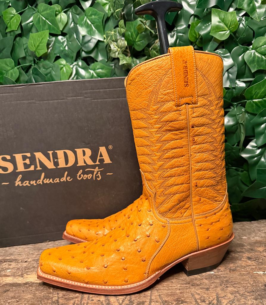 supergave aparte laarzen van struisvogelleer Sendra maat 41