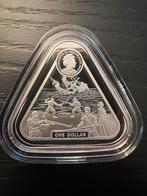 Triangular batavia 1 oz silver 2019., Ophalen of Verzenden, Zilver