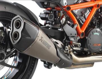 NIEUW! KTM Akrapovic uitlaat slip-on 1290 1390 superduke r beschikbaar voor biedingen