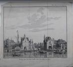 14 / Gezicht van stad Delft van de Schie te zien van Philips, Antiek en Kunst, Kunst | Etsen en Gravures, Ophalen of Verzenden