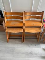 Stokke Tripp Trapp stoelen Natural oud model 1x€60 2x€100, Ophalen, Gebruikt
