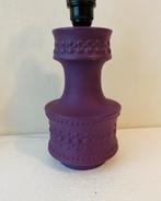 Modica Gouda paarse lampvoet / tafellamp , jaren 60, Overige materialen, Gebruikt, Jaren 60, Ophalen of Verzenden