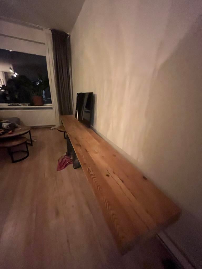 Lange douglashout Balk, Doe-het-zelf en Verbouw, Hout en Planken, Ophalen, Gebruikt, Balk, Overige houtsoorten