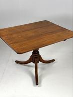 Tilt top tafel Engels antiek eiken rechthoek groot, Antiek en Kunst, Antiek | Meubels | Tafels, Ophalen