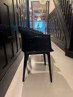 2 zwarte Kartell stoelen - stapelbaar, Ophalen, Kunststof, Twee, Zwart