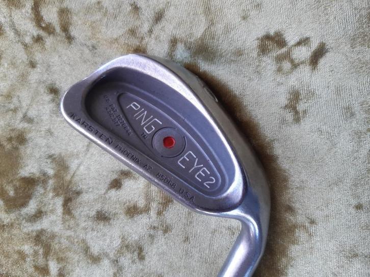 IJzer 9 Ping Eye 2 red dot, & Ping ISI.K nr 5 Karsten USA, Sport en Fitness, Golf, Gebruikt, Set, Ping, Ophalen of Verzenden