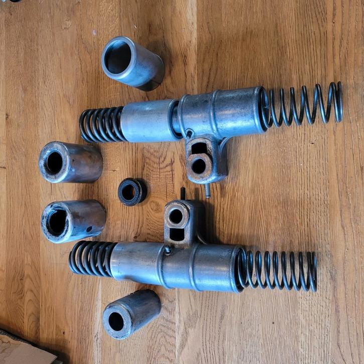 DKW RT250 Onderdelen - Achtervering, Motoren, Onderdelen | Oldtimers, Gebruikt, Ophalen of Verzenden