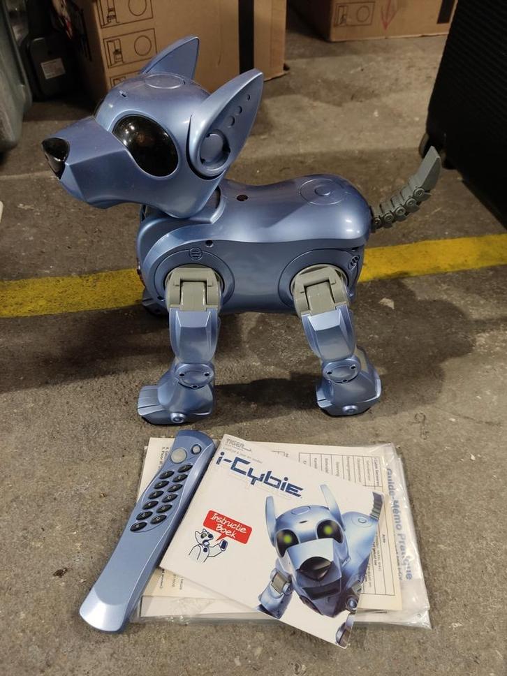 i-Cybie robothond Tiger Electronics, niet getest, Kinderen en Baby's, Speelgoed | Overig, Gebruikt, Ophalen