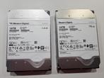 2x nieuwe Western Digital 16TB SAS 12Gb/s harddisk, Intern, SAS, Server, HDD