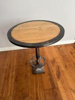 Bijzettafel, Huis en Inrichting, Tafels | Bijzettafels, Ophalen, Gebruikt, Rond, 60 cm of meer