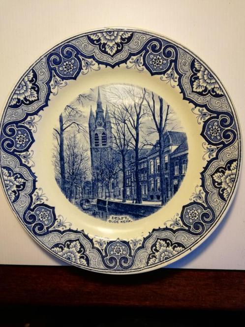 Delfts Blauw bordje, Antiek en Kunst, Antiek | Wandborden en Tegels, Ophalen of Verzenden