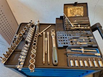 GEDORE DOPPENSET 1/4"€ 3/8" beschikbaar voor biedingen