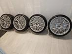 Japan Racing JR28 19inch 5x100 UNIROYAL RAINSPORT 5 XL, Auto-onderdelen, Banden en Velgen, Gebruikt, Banden en Velgen, 235 mm