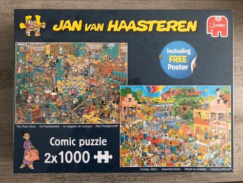 Nieuw! Jan van Haasteren 2x1000 st, Hobby en Vrije tijd, Denksport en Puzzels, Nieuw, Ophalen of Verzenden