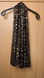 Prachtige zwarte velvet sjaal met gouden sterren NIEUWsTaat!, Kleding | Dames, Mutsen, Sjaals en Handschoenen, Ophalen of Verzenden