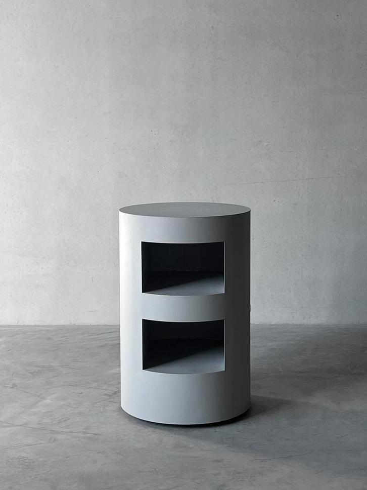 Vintage space age metalen kast, Huis en Inrichting, Kasten | Overige, Gebruikt, Ophalen