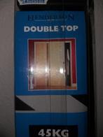 henderson double top garderobedeurrails w18/eu 792282 nieuw, Doe-het-zelf en Verbouw, Hang- en Sluitwerk, Ophalen, Nieuw, Overige materialen