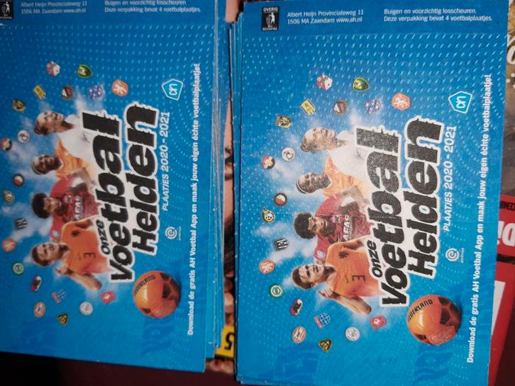 Voetbal helden 2020-2021, Verzamelen, Supermarktacties, Albert Heijn, Ophalen of Verzenden