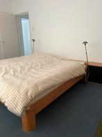 Auping Auronde 1.80 x 2.00, Huis en Inrichting, Slaapkamer | Bedden, Ophalen, Bruin, Tweepersoons, 180 cm