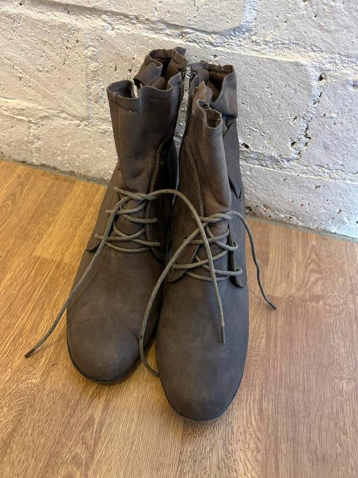 Rieker Enkellaarsjes Gevoerd - Maat 39, Kleding | Dames, Schoenen, Gedragen, Lage of Enkellaarzen, Bruin, Ophalen of Verzenden