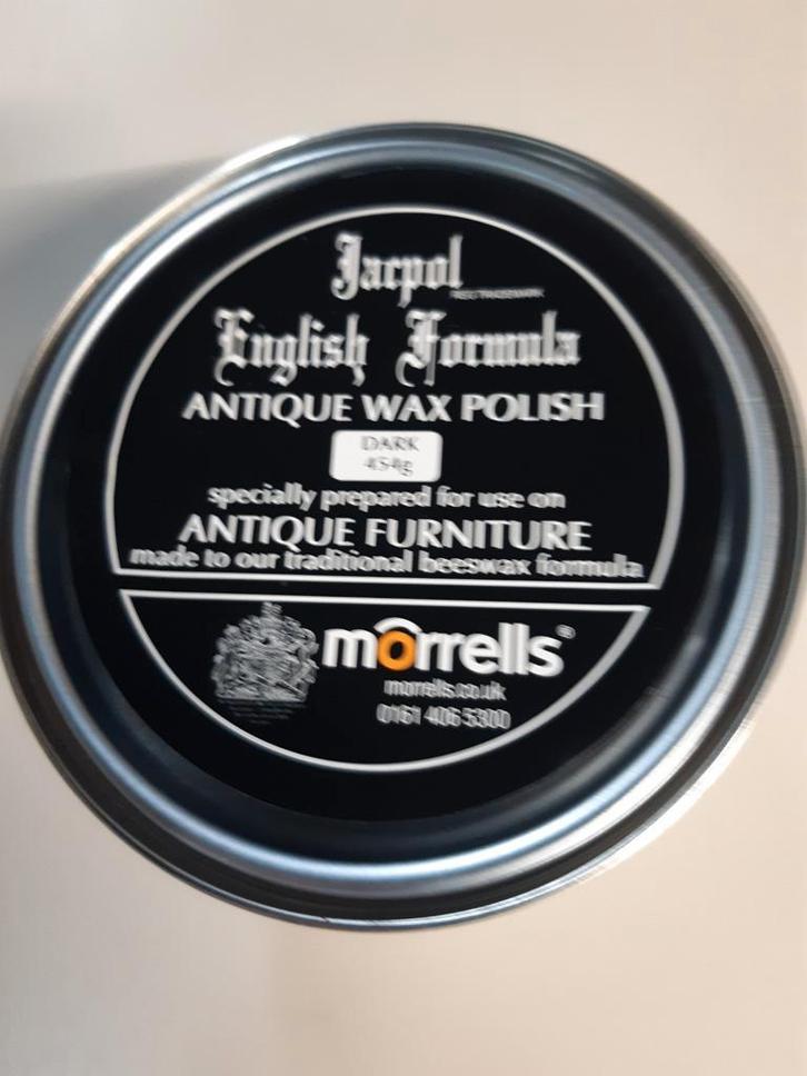 Partij Morells Antique Wax Polosh Dark, English Formula,, Antiek en Kunst, Antiek | Meubels | Bedden, Ophalen of Verzenden