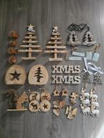 Diverse kerstdeco hout, Ophalen of Verzenden, Zo goed als nieuw