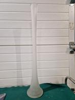 trompetvaas glas groot, 81 cm hoog, Huis en Inrichting, Woonaccessoires | Vazen, Ophalen of Verzenden, 'T Olde Gre-j, Info@toldegrej.nl