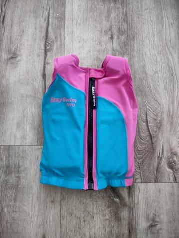 Prachtig roze blauw EasySwim Pro zwemvest, drijfvest, maat S beschikbaar voor biedingen