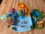 playmobil zwembad 4858  en 4140, Ophalen of Verzenden, Gebruikt, Complete set