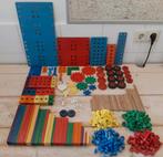 Set vintage SIO houten constructie montage speelgoed, Kinderen en Baby's, Ophalen of Verzenden, Zo goed als nieuw