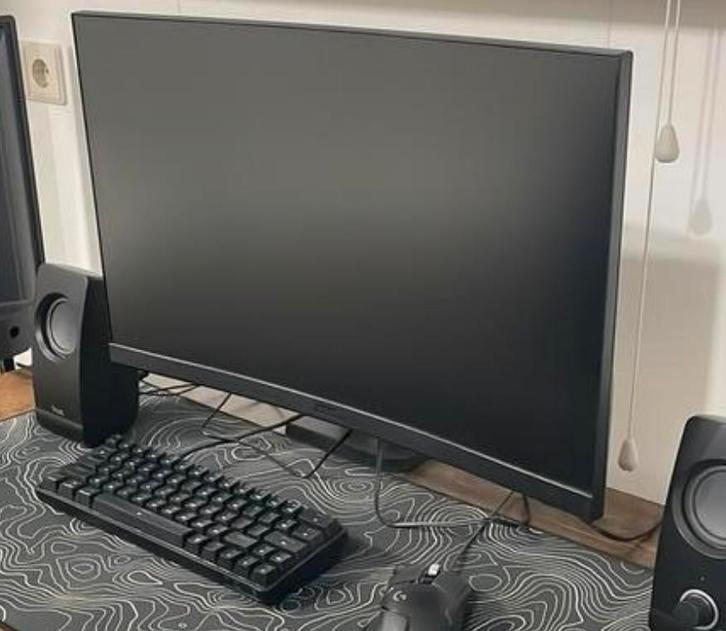 msi G24C4 E2, Computers en Software, Monitoren, Zo goed als nieuw, 151 t/m 200 Hz, DisplayPort, HDMI, Gaming, Curved, Full HD