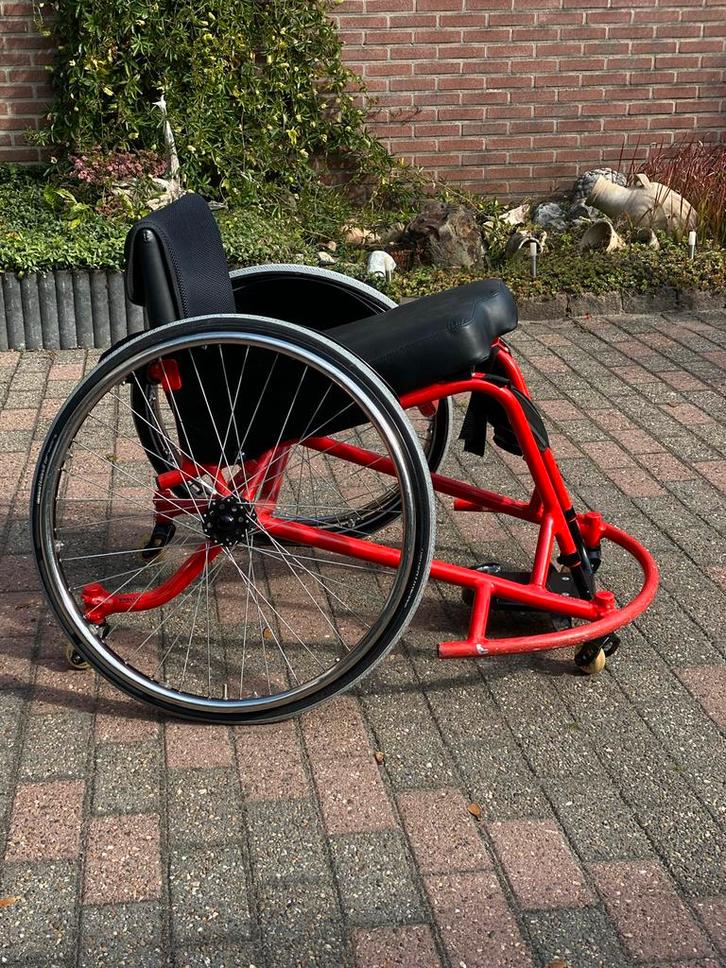 Excello basketbalstoel, Diversen, Rolstoelen, Gebruikt, Handbewogen rolstoel, Ophalen of Verzenden