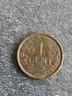 1 cent, 1939, Postzegels en Munten, Munten | Nederland, Koningin Wilhelmina, Ophalen of Verzenden, 1 cent, Losse munt