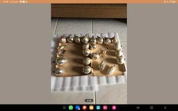 Prachtige 24 oude vintage antieke kerstballen ornamenten  beschikbaar voor biedingen