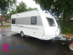 Knaus Azur 460 Frans Bed en Rondzit + Mover, Caravans en Kamperen, Caravans, Bedrijf, Schokbreker, Knaus, Tot en met 4