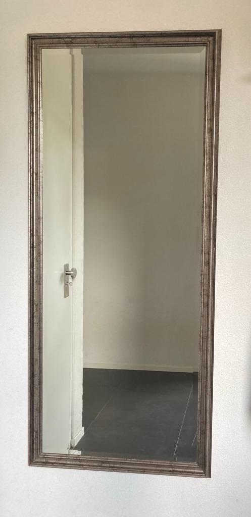 spiegel, Huis en Inrichting, Woonaccessoires | Spiegels, Zo goed als nieuw, 75 tot 100 cm, 150 tot 200 cm, Rechthoekig, Ophalen