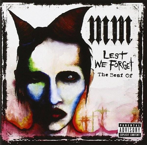 MARILYN MANSON CD LEST WE FORGET THE BEST OF, Cd's en Dvd's, Cd's | Pop, Zo goed als nieuw, 1980 tot 2000, Ophalen of Verzenden