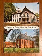 Hotel Boschhuis. Ter Apel., Verzamelen, Ansichtkaarten | Nederland, Ophalen of Verzenden, 1960 tot 1980, Ongelopen, Groningen