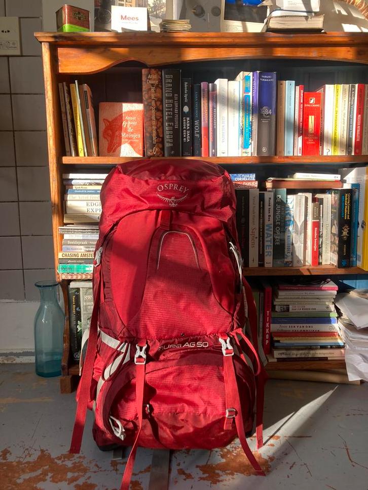 Osprey wandelrugzak Aura 50 maat S, Sport en Fitness, Bergsport en Wandelen, Zo goed als nieuw, Rugzak, Ophalen of Verzenden