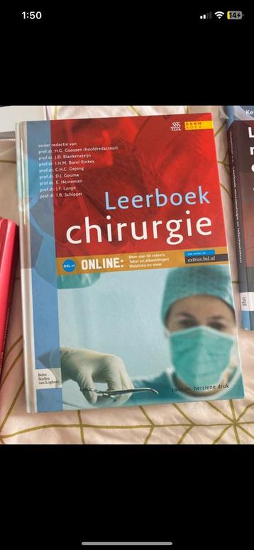 Leerboek chirurgie beschikbaar voor biedingen