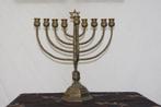 Chanoeke  9 armige Kandelaar, Ophalen of Verzenden, Koper of Brons
