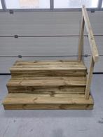 Nieuwe opstap voor stacaravan of chalet, Caravans en Kamperen, Caravan accessoires, Ophalen