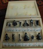 Wisvo bovenfrees setje, Doe-het-zelf en Verbouw, Gereedschap | Freesmachines, Ophalen, Zo goed als nieuw, Elektrisch, Bovenfrees