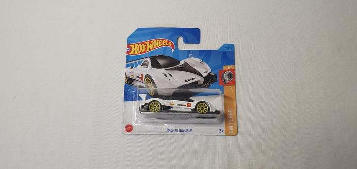 Hot Wheels Pagani Zonda R Wit, Hobby en Vrije tijd, Modelauto's | Overige schalen, Nieuw, Auto, Ophalen of Verzenden