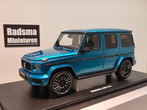 Mercedes-Benz G-Klasse G63 Hyper Blue Magno - 1:18 GT-SPIRIT, Hobby en Vrije tijd, Modelauto's | 1:18, Nieuw, Auto, Ophalen of Verzenden