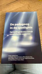 De pedagoog in de spotlights, Ophalen of Verzenden, Zo goed als nieuw