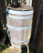 Regenton wijnvat groot, Tuin en Terras, Regentonnen, 150 liter of meer, Ophalen of Verzenden, Gebruikt, Hout